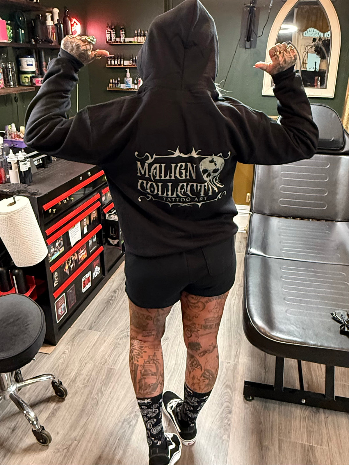 MALIGN LOGO SWEATSHIRT